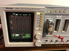 Tektronix 11801C Digital Sampling Oscilloscope with SD24 modules Head