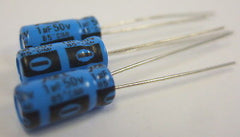 New Lot 500 Pcs REC Radial Type Electrolytic Capacitors 1uF 50V