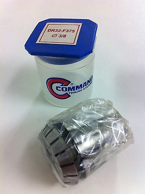 Command Tooling Systems ER32 DR32 F375 3/8 inch / 8.5-9.5 mm Collet for Mill New