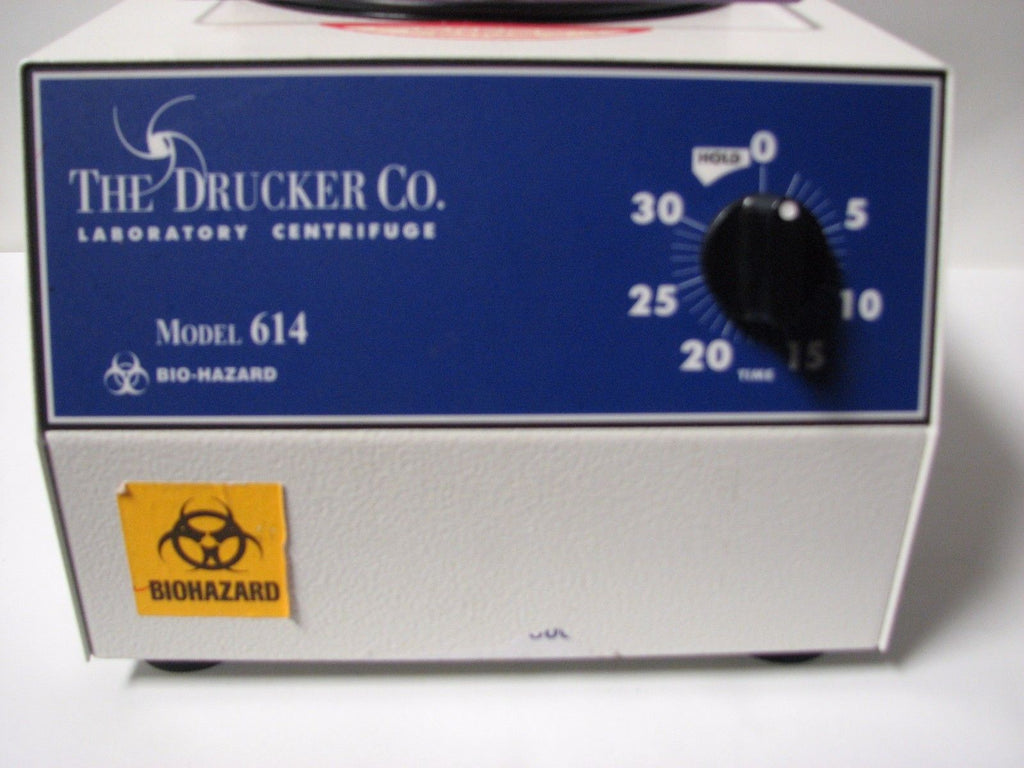 THE DRUCKER Laboratory Centrifuge Model 614 614B