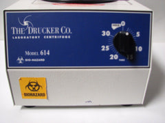 THE DRUCKER Laboratory Centrifuge Model 614 614B