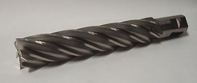 INTERNATIONAL CUTTING TOOLS HSS End Mill 1/1/2" x 10-1/2" New 6 Fl 1-1/4" Shank