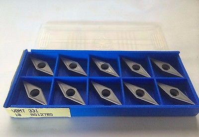 10 Pcs KORLOY VBMT 331 10 8G12785 H 1 Lathe Carbide Inserts Tools New