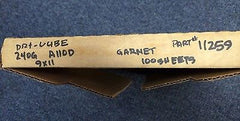 Lot 300 Carborundum Abrasives DRI LUBE Paper 9x11 Garnet 240 Grit 11259