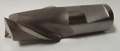 BRUBAKER Tool HSS End Mill 1-1/2" 2 Flute, 1-1/4" Diameter Shank .07 Radius NEW