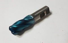 QUINCO TOOL PRODUCTS HSS End Mill 57/64 x 7/8 x1-7/8 x 4-1/8 4 Flutes SF-28W