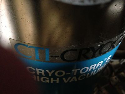 Austin Scientific Deposition Sputtering CTI Cryogenic Cryo Torr 8 Vacuum Pump