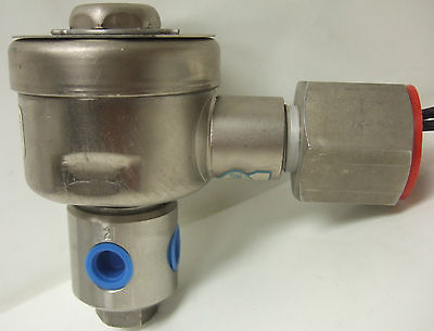 ASCO Red-Hat NP8320 66E 3-Way Solenoid Valve 125V 17.4W 1/4” 8320