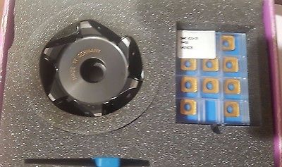 Widia Valenite Tooling Kit Indexable Face Mill 539.62.654 Carbide Inserts SNMT