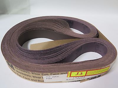 3M 241D 1 1/2" x 60 Three M ite RB Cloth Belts 26431 Grit P180X Qty 35 Brand New