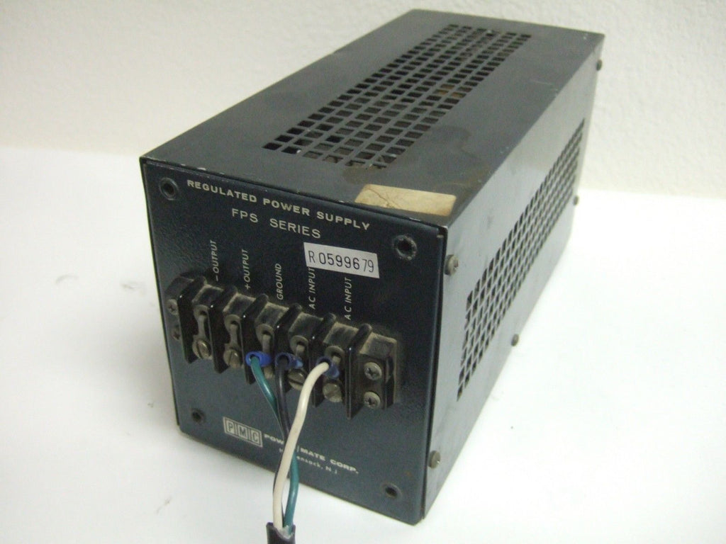 PMC Power Mate Corp FPS-18-10 Regulated Power Supply 325685 100-130V 0277C3-C2