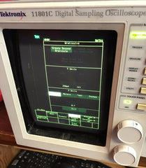 Tektronix 11801C Digital Sampling Oscilloscope with SD24 modules Head