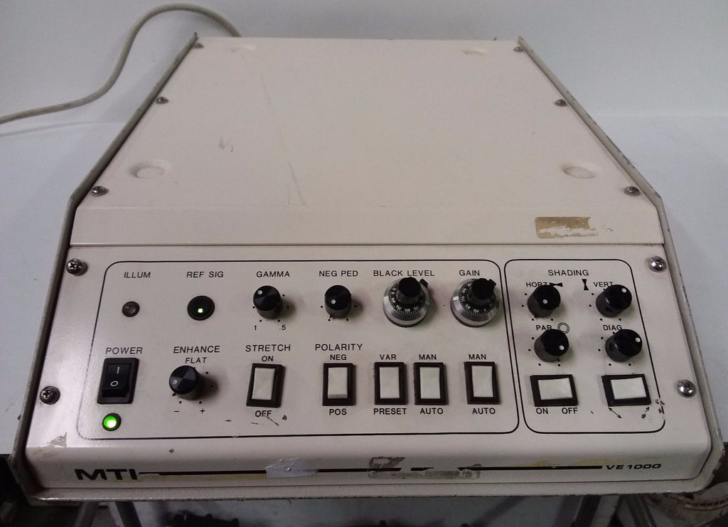 DAGE MTI VE1000 Controller Microscope 2200NM Infra Red Video Camera Celerifier