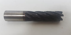 Hanita HSS Rougher End Mill 6217 M-42 1.1/4 x 1.1/4 x 4 R/A Tool 6 Flutes
