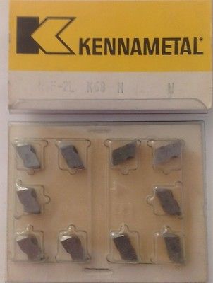 Kennametal NTF-2L K68 Lathe Carbide Inserts 10 Pcs Metal Cutting Tools New