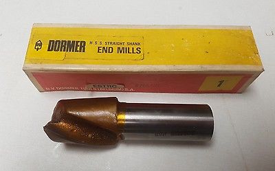 N.V Dormer Tools 2 Flute HSS End Mill 1-5/16 BELGIUM S.A New
