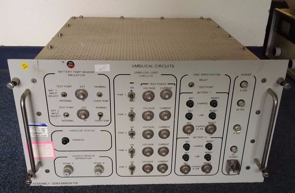 UMBILICAL Load Circuits Assembly GO93-588020-100