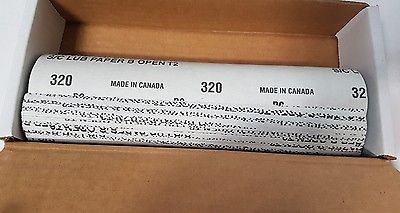 100 Sheets Carborundum Paper Silicon Carbide 3-2/3