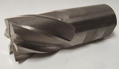 BRUBAKER TOOL CORPORATION HSS End Mill 2" 6 Flute, 2" Diameter Shank Brand New