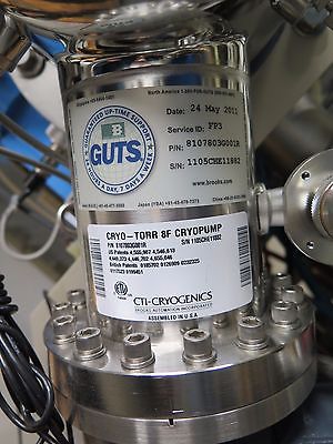 CTI CRYOGENICS CRYO TORR 8F CRYOPUMP System With ULVAC D-330DK Vacuum Pump