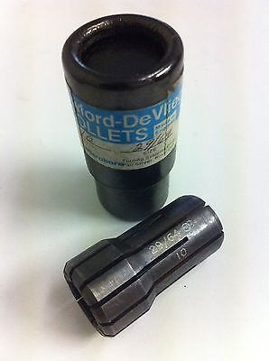 Crawford-DeVieg Collets Microbore DA10 .0453 29/64 inch Collet Mill for New