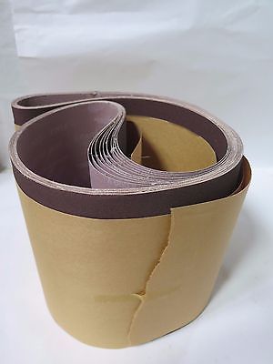 10 x 70" Carborundum Fastcut Resin Cloth Belts Grit 100 Qty 10 Brand New