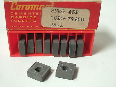 SANDVIK Coromant SNMG 432 1025 77950 Lathe Mill Carbide Inserts 10 Pcs New Tools
