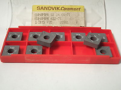 SANDVIK Coromant SNMM 432 71 135 P35 Lathe Mill Carbide Inserts 10 Pcs New