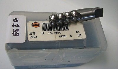 Besly Spiral Tap 1/4 - 18 NPS 4 Flutes W4539 M 107 13944 Brand New Made in USA