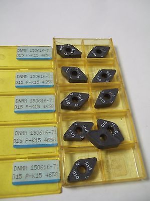 SANDVIK Coromant DNMM 150616 71 015 P K15 4658 Lathe Carbide Inserts 10 Pcs New