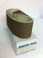 Carborundum Abrasives 10 Fastcut Cloth Aloxite Belts 100 Grit Closed Coat 3