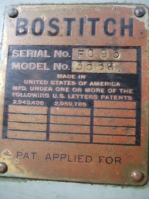 Bostitch 3538 Stitcher Box Stapler Industrial Staple Extra Nails Commercial
