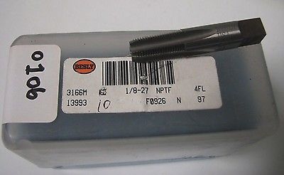 2 Bendix Besly Tap 1/8 - 27 NPTF 4 Flutes F0926 N 97 13993 3166M Brand New USA