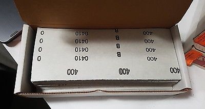 Carborundum Abrasives 400 Grit Cut 200 Sheets 10823 3-2/3