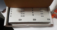 Carborundum Abrasives 400 Grit Cut 200 Sheets 10823 3-2/3