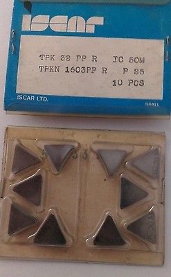 ISCAR TPK 32 PP R IC 50M P 25 Carbide Inserts 10Pcs Lathe Turning New Mill Tools