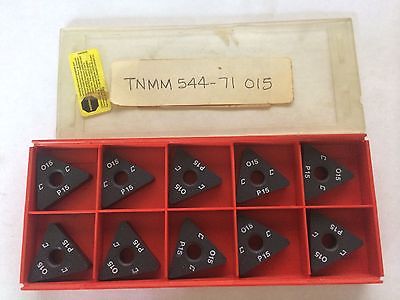 10 Pcs SANDVIK Coromant TNMM 544 71 015 Lathe Mill Carbide Inserts New Tools