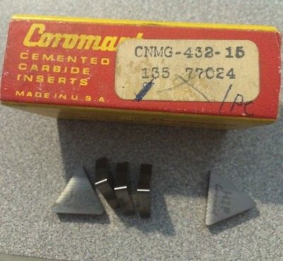 SANDVIK Coromant CNMG 432 15 135 HIP Lathe Carbide Inserts 5 Pcs New Tools