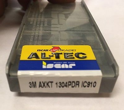 ISCAR 3M AXKT 1304PDR IC910 Carbide Inserts 10 Pcs New Milling Factory Pack Free Shipping