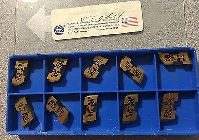 TGI TLJF 3012 R14 TN2B Gold Lathe Grooving Carbide Inserts 10 Pcs