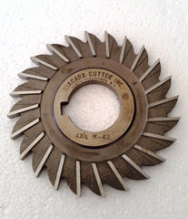 Niagara Cutter Straight Tooth Side Mill 4 x 1/4 x 1 1/4 M-42 Milling DB-4042