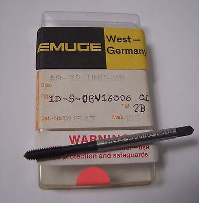Lot of 6 Emuge Tap 8/32 UNC 2B 4 Flute ID S OGV16006 01 HSS-E New West Germany