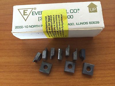 EVEREDE TOOL 3482 8501 700 Lathe Carbide Inserts 10 Pcs Cutting Tools New Cut