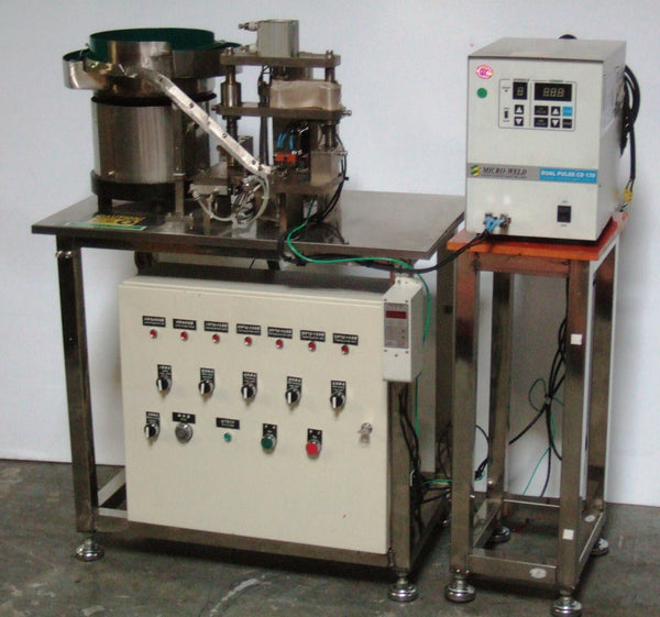 MICRO WELD Dual Pulse CD 139 Wire Mesh Battery Automatic Welding Machine System