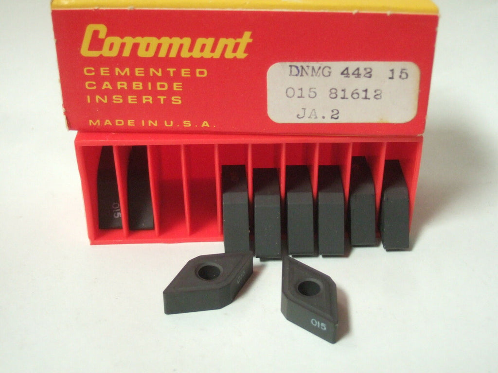 SANDVIK Coromant DNMG 442 15 015 81612  Lathe Carbide Inserts 10 Pcs New
