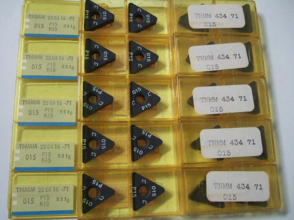 SANDVIK Coromant TNMM 434 71 P15 K15  Lathe Carbide Inserts 10 Pcs New