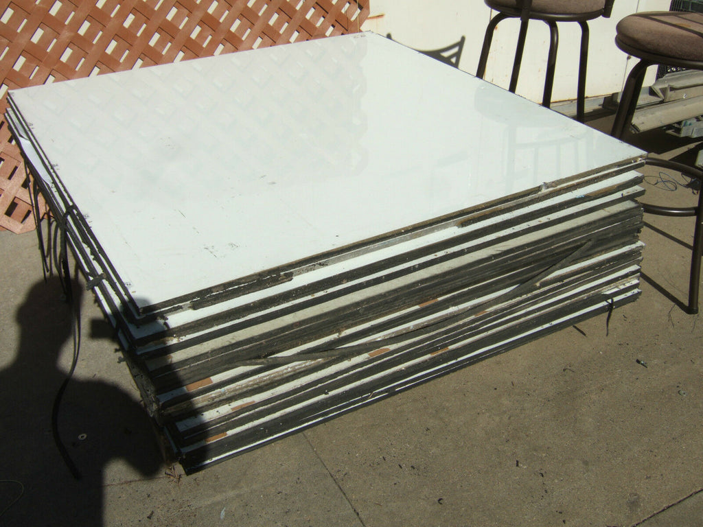 Aluminum White Ultra Light Honeycomb Facing Panel Plates 4' x 4' x  9/16" Thick