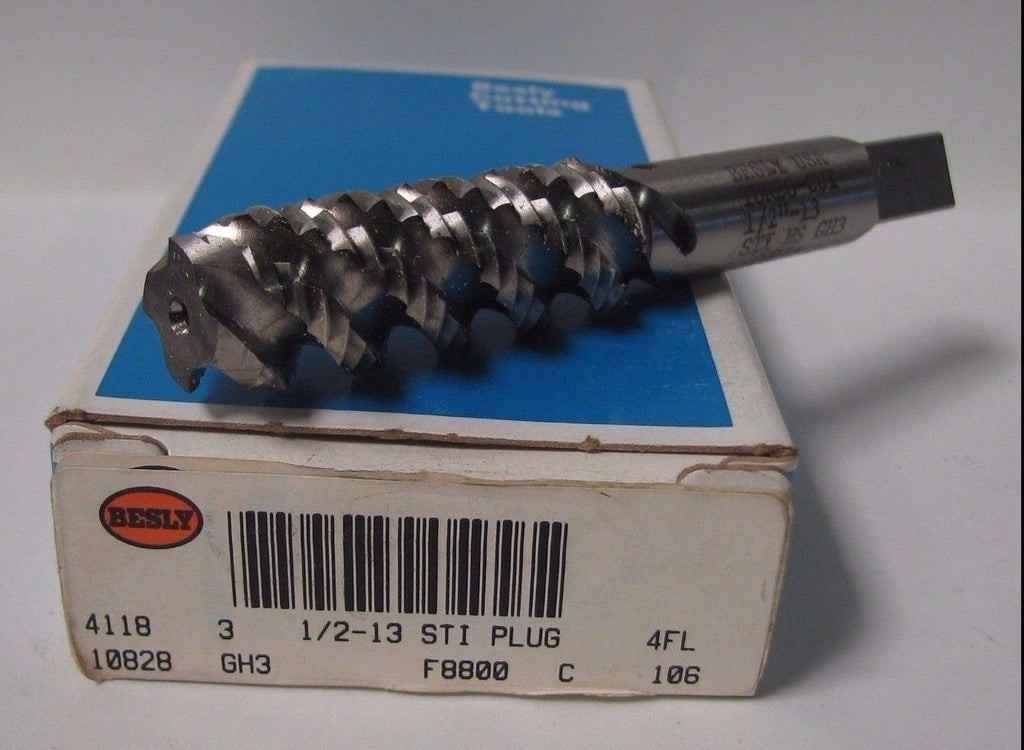 1 Bendix Besly Tap 1/2-13 STI Plug GH3 4 Flutes F8800 C Brand New Made In USA