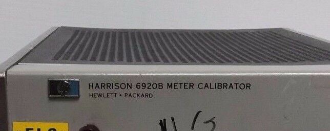 HP HEWLETT PACKARD Harrison Meter Calibrator 6920B