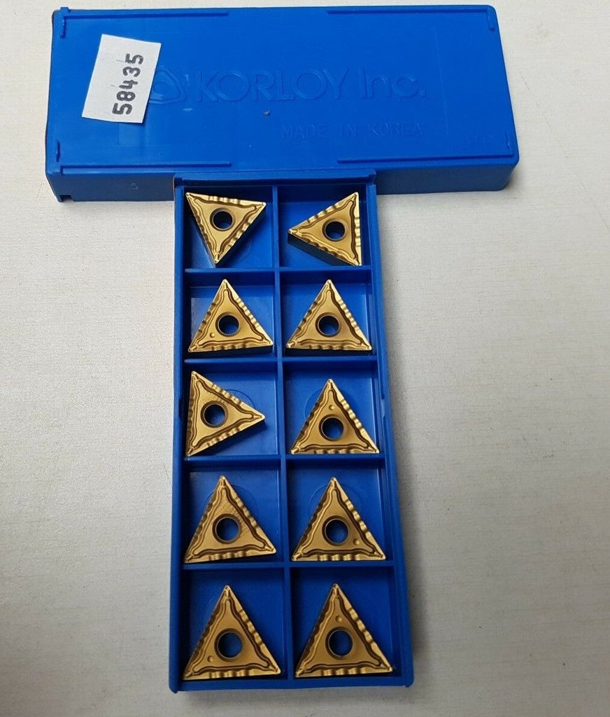 10 Pcs KORLOY TNMG 331 HF CC115 Carbide Inserts Tools New 9122171